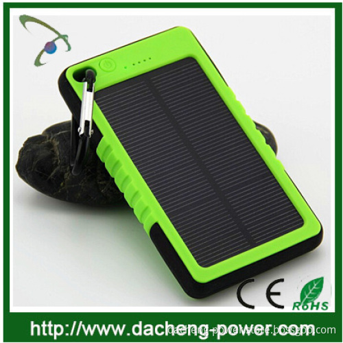 8000mAh waterproof solar mobile phone charger solar battery charger for phone